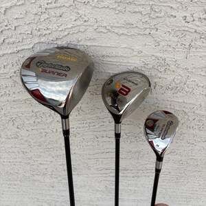 TaylorMade Burner 10.5 Degree Draw Driver, 15 Degree 3 Wood, 25 Degree 5  Hybrid